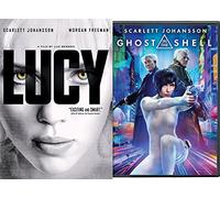 Scarlett Johansson Double Feature - Ghost in the Shell & Lucy 2-DVD Sci-Fi Bundle