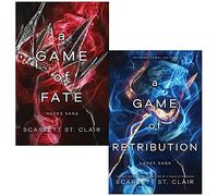 Scarlett St Clair Hades Saga Collection Set di 2 libri (A Game of Fate, A Game of Retribution)