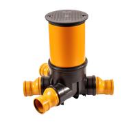 ScarMaxx KG Pozzetto Tubo Pozzetto Revisione SET Completo Drenaggio 4xRiduzione