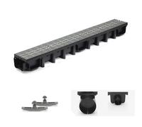 ScarMaxx - Set grondaia di drenaggio - Altezza: 60 mm Larghezza: 130 mm...