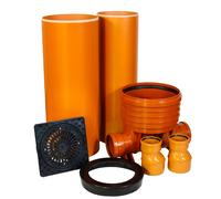 ScarMaxx - Set sistema pozzetto - larghezza 92 cm - 2 x DN125 - 2 x riduzione...