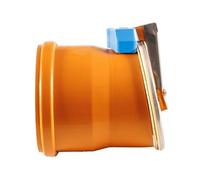 ScarMaxx - Valvola antiriflusso DN 110 con valvola in acciaio inossidabile - Protezione contro il riflusso durante forti piogge, protezione contro roditori e odori sgradevoli - in robusto plastica