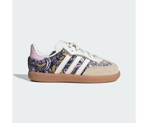 SCAROA CON LACCI ELASTICIZZATI E CHIUSURA PRATICA ADIDAS LIBERTY SAMBA OG Core White / Orchid Fusion / Gum 26 1/2