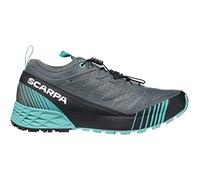 Scarpa 33078-202 Ribelle Run GTX Wmn, Trail Running Donna, Anthracite Blue Turquoise, 36.5 EU