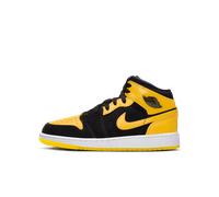 Jordan Air 1 Mid Junior, Black 38