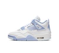 Scarpa Air Jordan 4 Retro "Aluminum" - Donna - Bianco 44