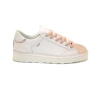 SCARPA ALLACCIATA P001 DONNA IN PELLE LAMINATA IVORY ROSE GOLD