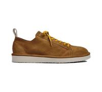 Scarpa Allacciata P01 Uomo in Suede Bronze Brown