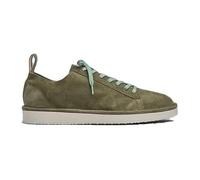 Scarpa Allacciata P01 Uomo in Suede Military Olive