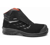 Scarpa alta PERSEUS per saldatore in pelle scamosciata idrorepellente nera S3L F