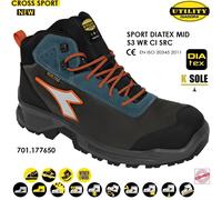 Scarpa antinfortunistica alta DIADORA SPORT DIATEX MID S3 WR CI SRC 177650 C3701