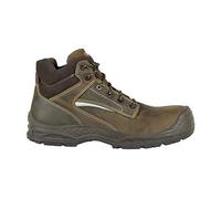 Scarpa Antinfortunistica Alta, Modello Montpellier, Marchio Cofra. Scarpa In Pelle Nabuk Pull-Up Idrorepellente, Puntale In Alluminio. Taglia 40