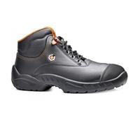 Base Protection Prado Scarpa Antinfortunistica, da Uomo e Donna, Nero/Arancione, Taglie 48
