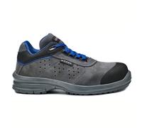 Base Protection Scarpa antinfortunistica Quasar S1P bassa Grigio/Blu da uomo e donna Taglia 45