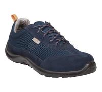 Delta Plus X, Scarpa Antinfortunistica Bassa Summer S1P SRC Colore Grigio/Arancione n.46 Uomo, Blu Mare, 40 EU