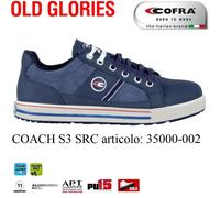 Scarpa antinfortunistica Cofra COACH S3 SRC nubuck idrorepellente