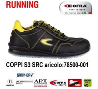 Scarpa Antinfortunistica Cofra COPPI S3 SRC scarpe nubuck idrorepellente