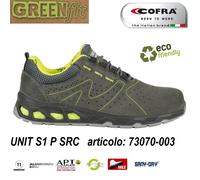Scarpa antinfortunistica Cofra UNIT S1 P SRC scarpe pelle scamosciata forata