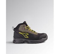 Diadora Utility Sport Mid S7S, stivali di sicurezza Dia-tex unis 46 EU male Nero/Grigio Scuro/Giallo