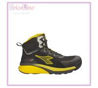 Diadora Utility Vortex DA2 Mid S3S, stivali di sicurezza unisex 45 EU female Nero/Giallo