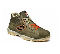 SCARPA ANTINFORTUNISTICA LOTTO JUMP 900 MID - S3 SRC - COL. NIGHT OLIVE/ORANGE - ART. Q8517 - NR. 45