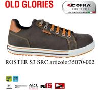 Scarpa antinfortunistica ROSTER S3 SRC nubuck idrorepellente Italian Leather