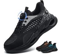 Scarpa Antinfortunistica Uomo Impermeabile Scarpe da Cucina Uomo Comodo Scarpe Antinfortunistiche UMO Grigio Donna 41EU