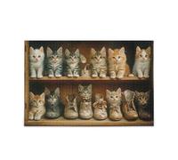 Scarpa armadio gattini puzzle grande gioco di puzzle 500 pezzi