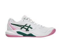 Scarpe da donna per il padel Asics Gel-Dedicate 9 Padel - white/jewel green - Bianco (41,5)