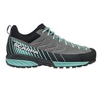 Scarpa Mescalito GTX W - scarpe da avvicinamento - donna 38,5 EU Grey/Light Blue woman Gore-Tex,Vibram