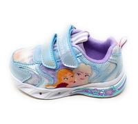 Scarpa bambina con luci D4310739T lilla a strappo Elsa di Frozen della Disney