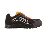 SCARPA BASSA NITRO S3 SRC Antinfortunistica in pelle nabuk NERO/GRIGIO TG.42 SPA