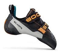 Scarpa Booster - scarpa arrampicata e boulder - uomo 44 EUR Black/Orange man Vibram