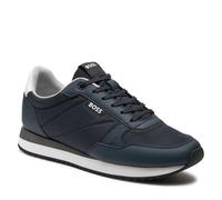 Scarpa BOSS Kai Runn Similpelle Blu Navy Uomo