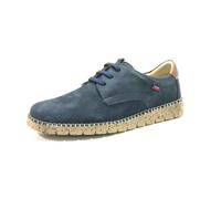 Scarpa Casual Nobuk con Suola in Gomma - 65201 per: Uomo, blu, 40 EU