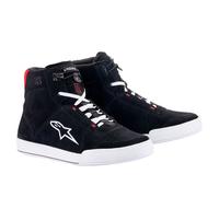 Scarpe moto Alpinestars CHROME Nero Bianco Rosso brillante 14