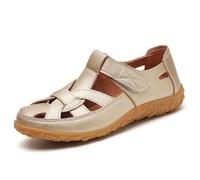 Scarpa Comfort Donna Sandali Comodi per il tempo libero quotidiano e le attività all'aria aperta con un design a punta chiusa, una cinghia regolabile e una vestibilità traspirante per l'estate