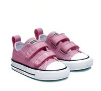 Scarpa Converse AS 2V Baja Lona Bebé Bianca - Converse presenta il suo classico modello ridisegnato per i bambini, con 2 strisce di velcro per una maggiore aderenza. Perfetto per i più piccoli, in col