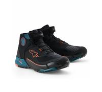 Alpinestars CR-X Drystar Scarpe motociclistiche, verde-arancione, taglia 38 39 per maschi