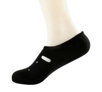 Scarpa da acqua multiuso per immersioni surf uso piscina flessibile antiscivolo calzature protettive calzini da nuoto calzini protettivi meduse calzini da nuoto, Nero , Medium