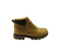 scarpa da bambino stivaletto invernale Levi's scarponcino senape con zip senape
