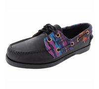 Scarpa Da Barca Sebago Da Donna 'Spinnaker', Nera/Tribale, US 6