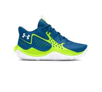 Scarpa Da Basket Bambino Under Armour GS Jet '23 3026635 401 Blu Giallo