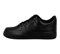 NIKE Air Force 1 '07, Scarpe da ginnastica basse Donna, Black Black Black, 37.5 EU