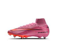 Nike Mercurial Superfly 10 Elite SG-PRO High-Top-fußballschuh, Scarpe da Calcio Uomo, Magic Flamingo Black Total Crimson, 42.5 EU