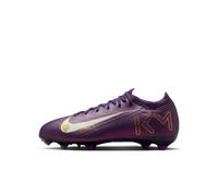 Scarpa da calcio a taglio basso FG Nike Jr. Mercurial Vapor 16 Pro "Kylian Mbappé" - Ragazzo/a - Viola 36.5