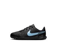 Scarpa da calcio a taglio basso per erba sintetica Nike Jr. Tiempo Legend 10 Club - Bambino/a e ragazzo/a - Nero 37.5