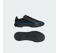 Scarpa da calcio F50 HYPERFAST CLUB per erba sintetica bambini e bambine Core Black / Core Black / Lucid Ray Blue 30