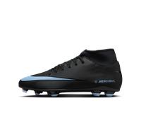Nike Mercurial Superfly 10 Club FG/MG Black/Ice Blue da Uomo 40 Nero