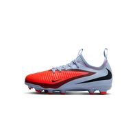 Nike Phantom 6 Low Academy FG/MG Jr - scarpe da calcio multisuperfici - ragazzo 1Y US Light Blue/Red junior